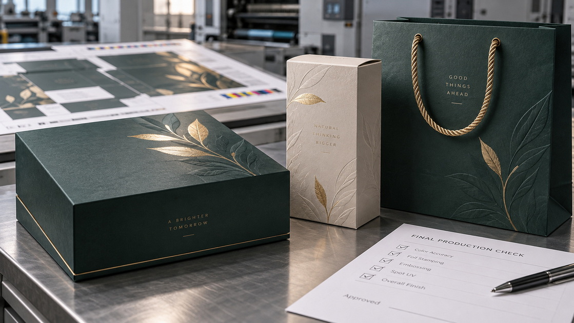 Finished Luxury Packaging Sample Finished Luxury Packaging Sample