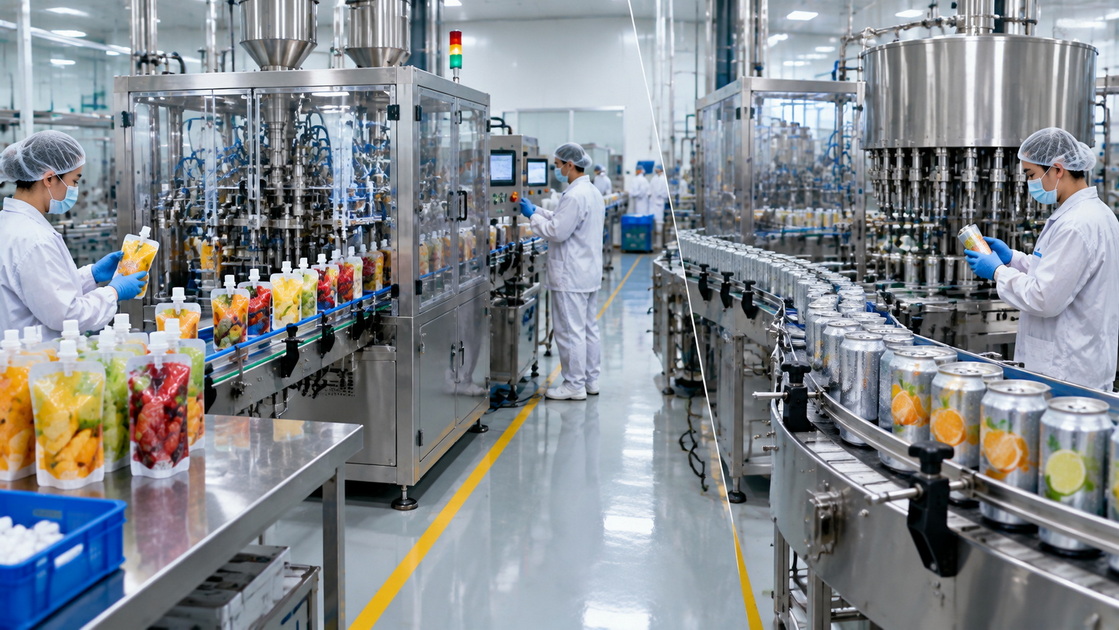 Beverage Packaging Production Line Beverage Packaging Production Line
