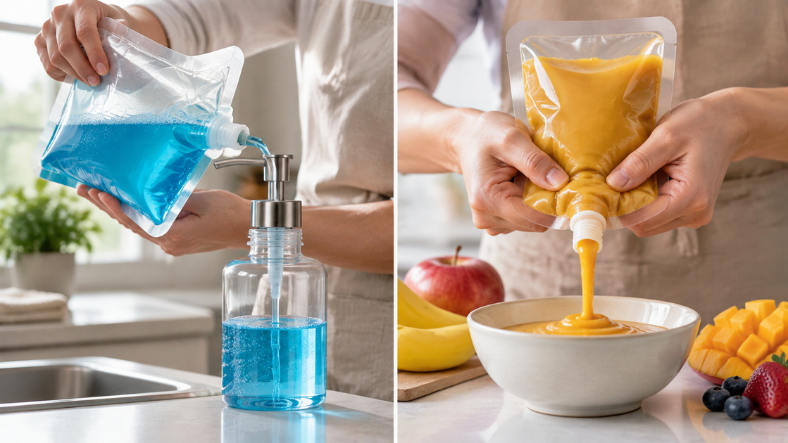 Spout Pouch Dispensing Experience Spout Pouch Dispensing Experience