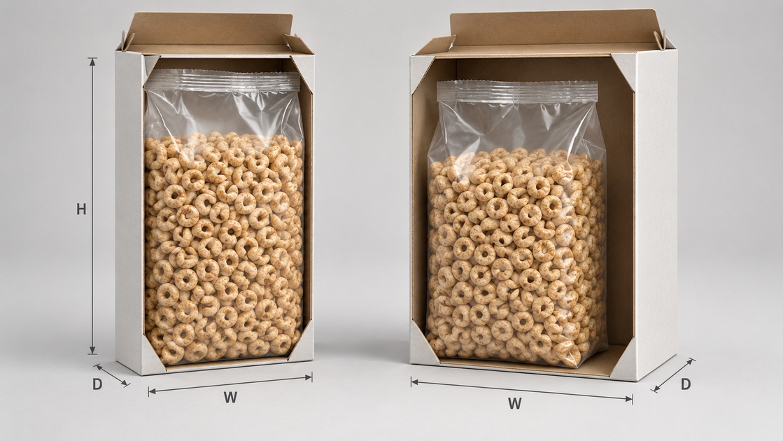 Carton Volume And Inner Bag Fit Carton Volume And Inner Bag Fit
