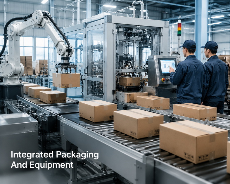 Factory Paper Packaging Line Factory Paper Packaging Line