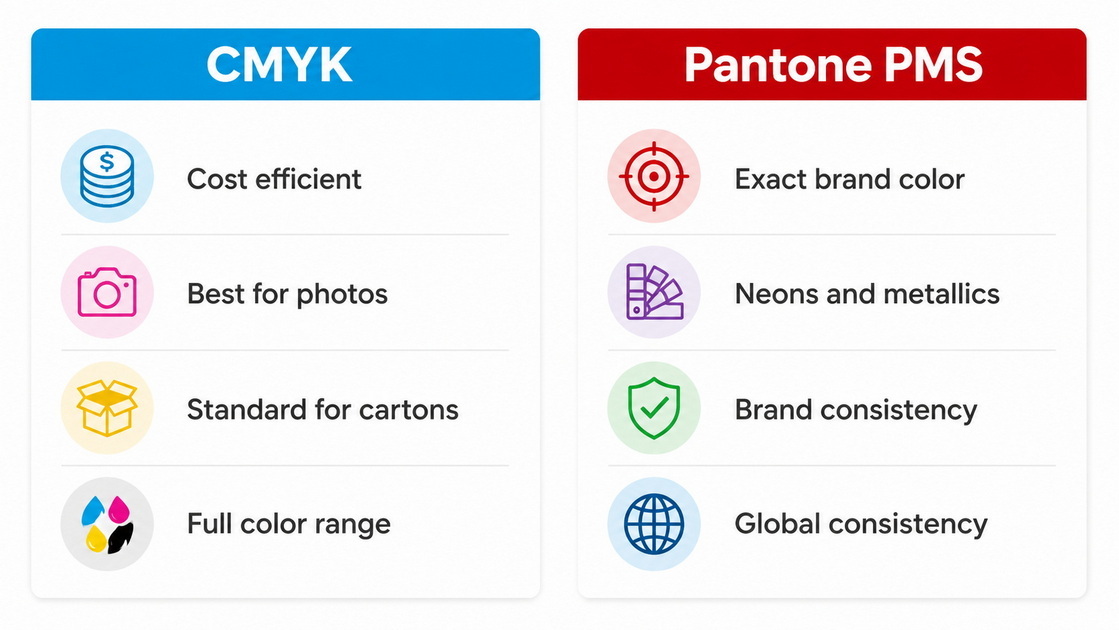 CMYK Vs Pantone Decision Guide CMYK Vs Pantone Decision Guide
