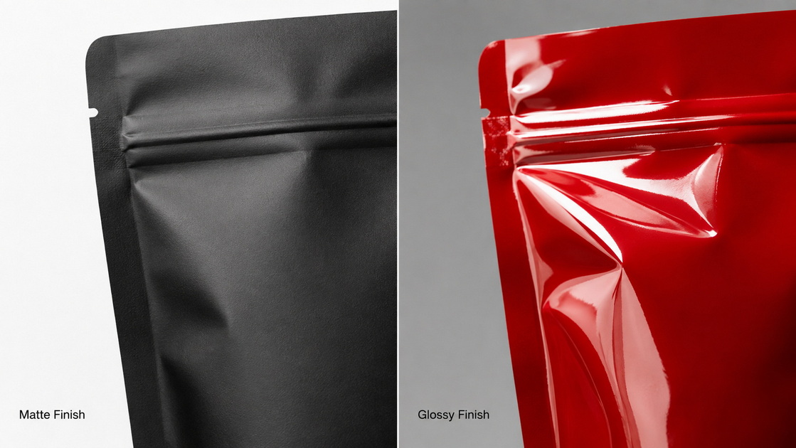 Matte Versus Glossy Surface Detail Matte Versus Glossy Surface Detail
