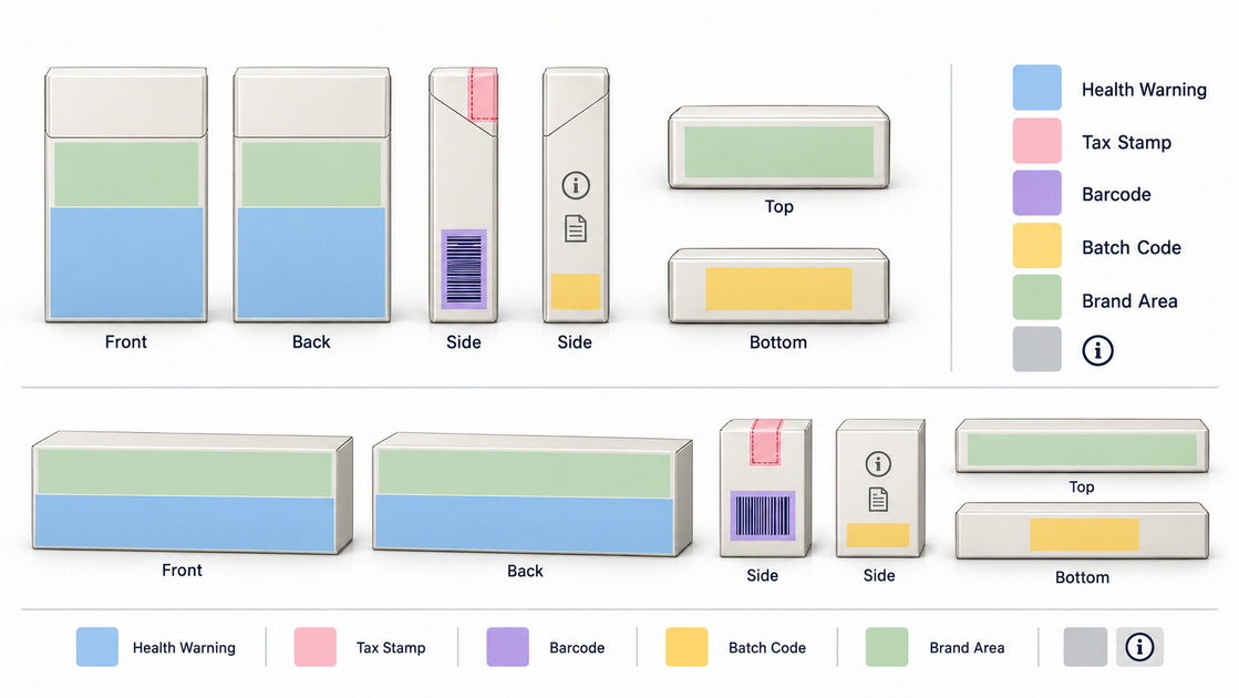 Tobacco Packaging Compliance Layout Tobacco Packaging Compliance Layout