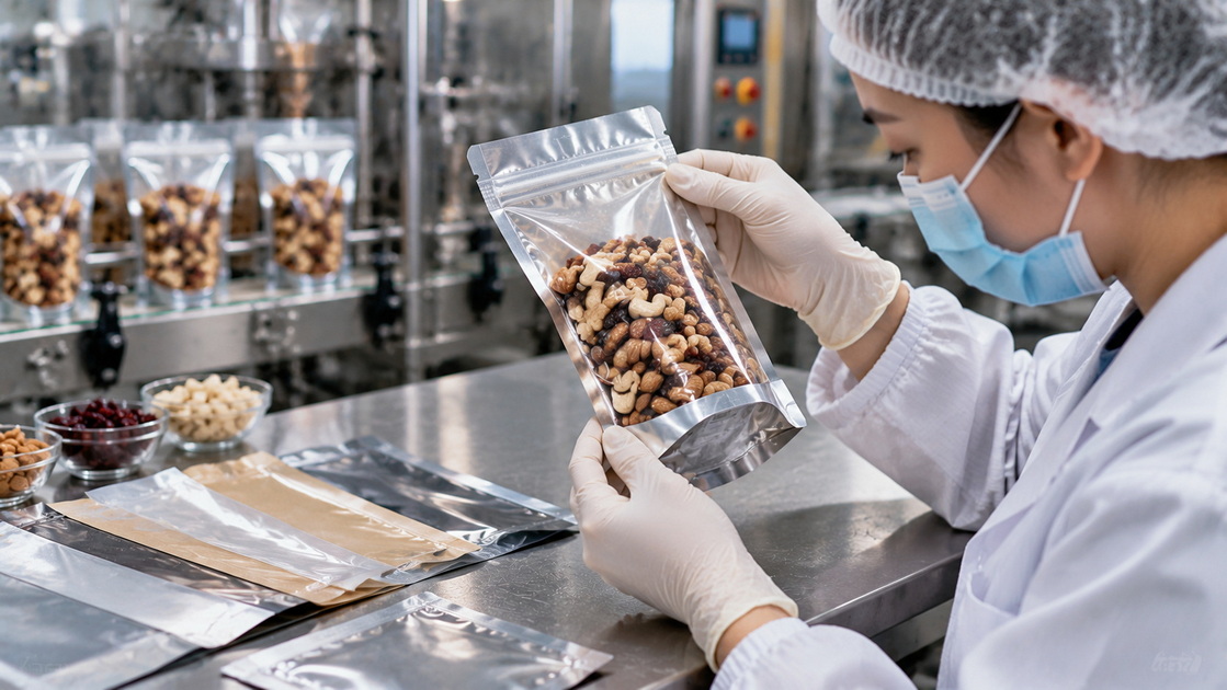 Snack Pouch Material And Seal Inspection Snack Pouch Material And Seal Inspection