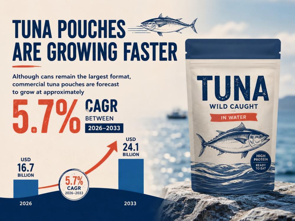 Tuna Pouches Are Growing Faster Tuna Pouches Are Growing Faster