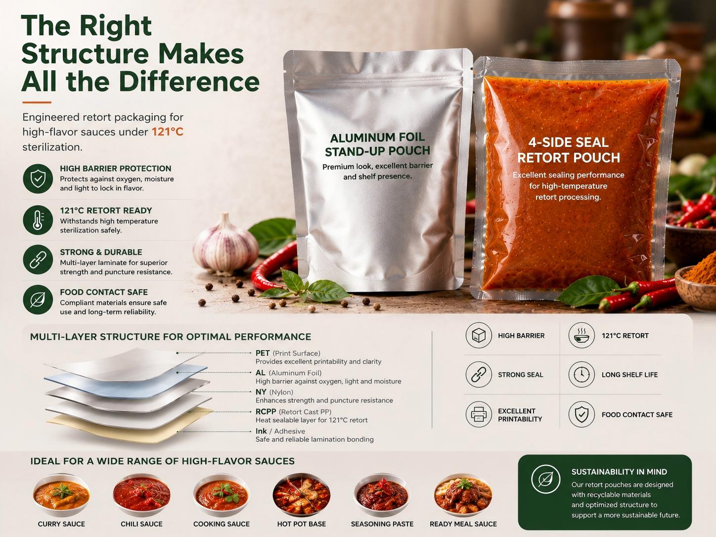Evaluate sauce packaging options Evaluate sauce packaging options