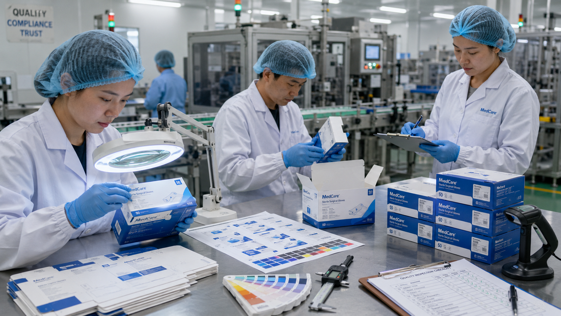 Medical Box Quality Inspection Medical Box Quality Inspection