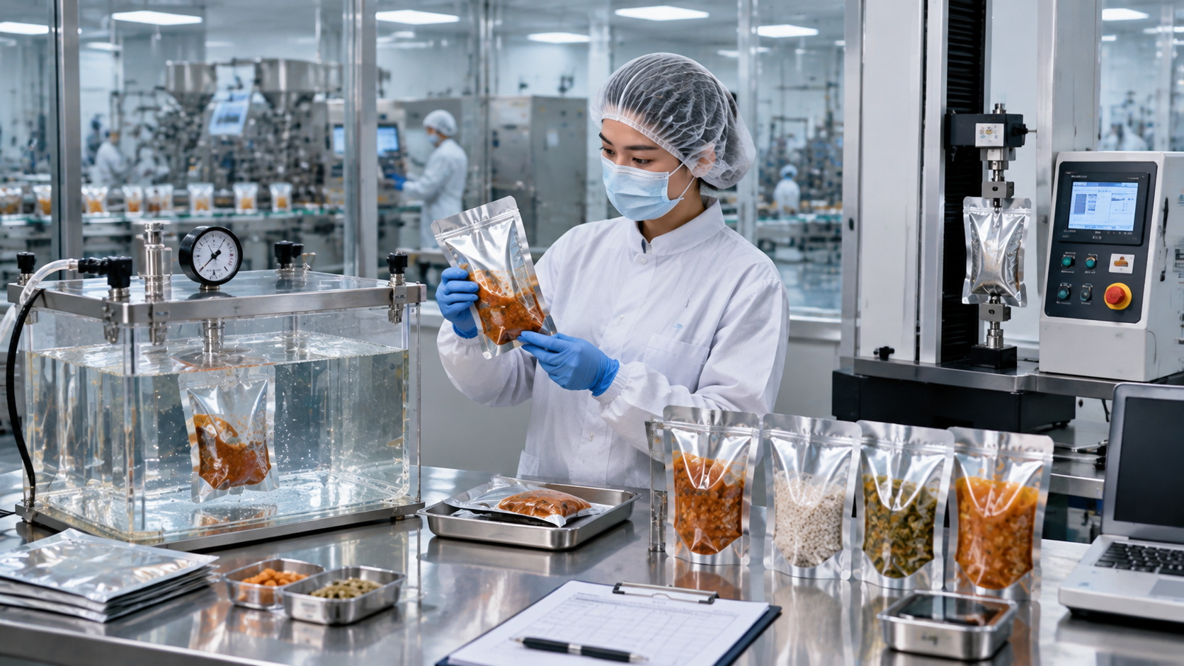 Retort Pouch Seal Integrity Testing Retort Pouch Seal Integrity Testing