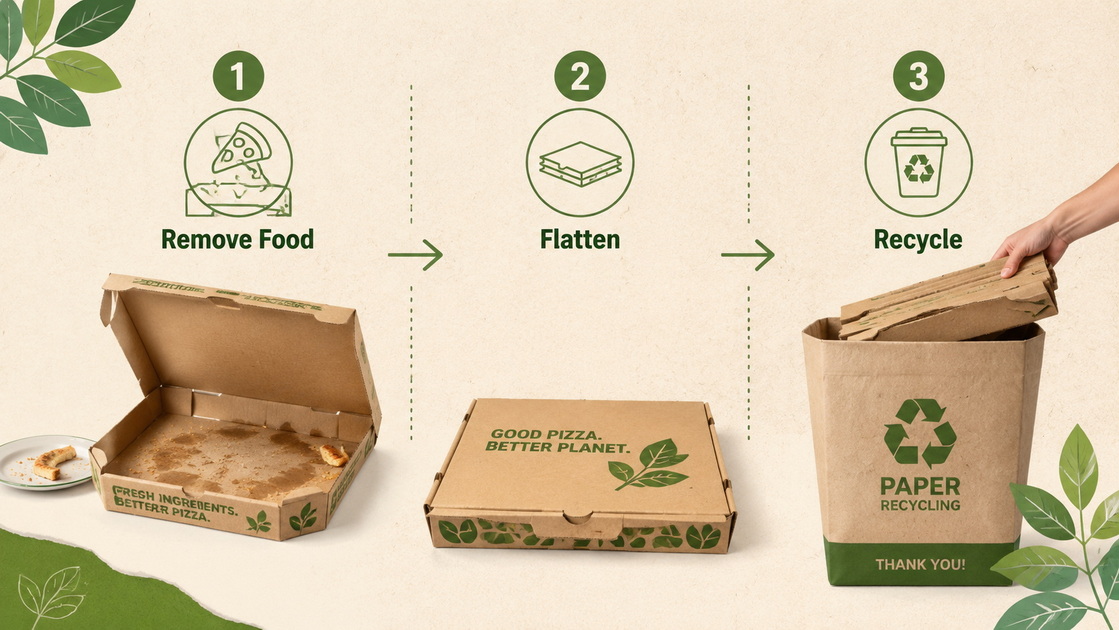 Sustainable Pizza Box Recycling Sustainable Pizza Box Recycling
