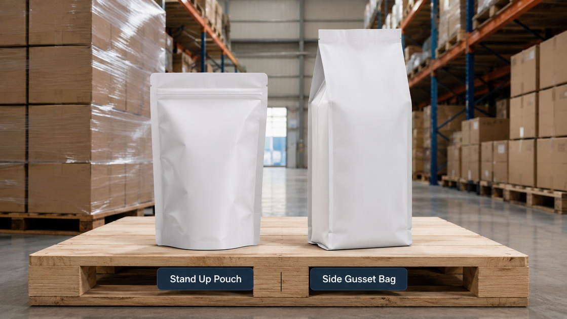 Stand Up Pouch Vs Side Gusset Bag Stand Up Pouch Vs Side Gusset Bag