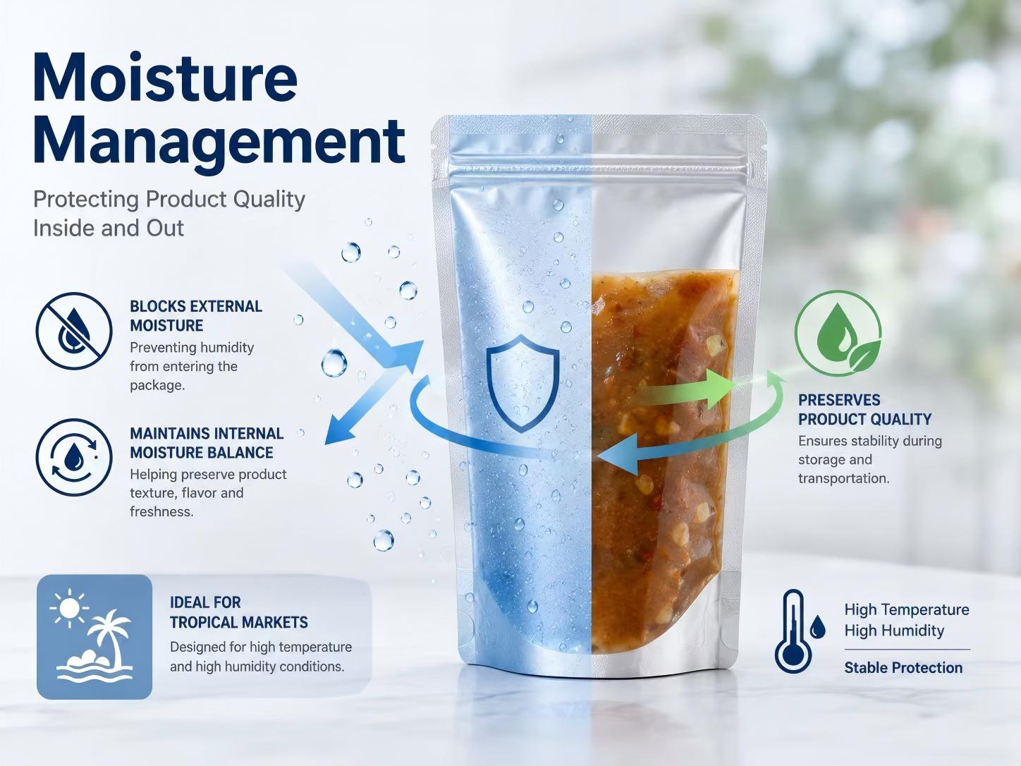 Moisture-proof properties of food sterilization bags Moisture-proof properties of food sterilization bags