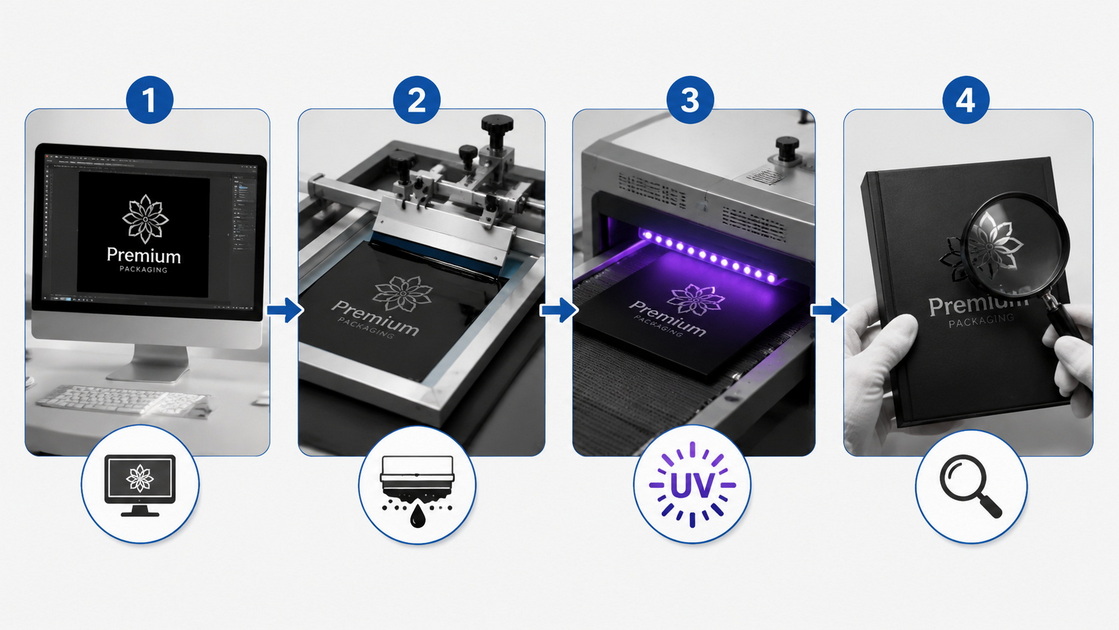 Spot UV Production Process Workflow Spot UV Production Process Workflow