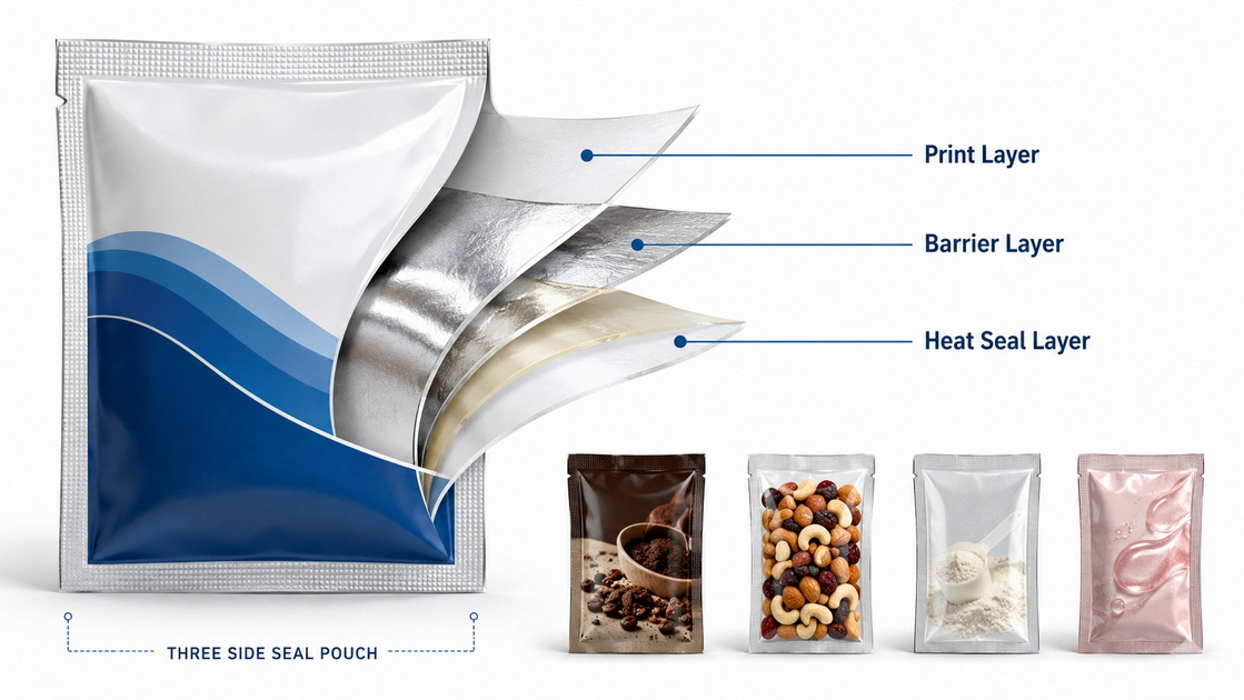 Flexible Packaging Material Structure Flexible Packaging Material Structure