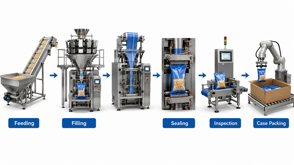 Flexible Packaging Process Flow Flexible Packaging Process Flow