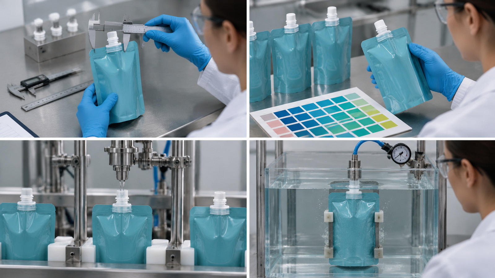 Spout Pouch Qualification And Filling Trials Spout Pouch Qualification And Filling Trials