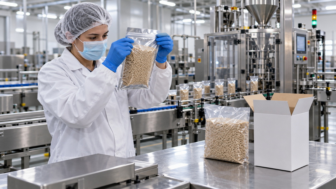 Granule Filling And Seal Inspection Granule Filling And Seal Inspection