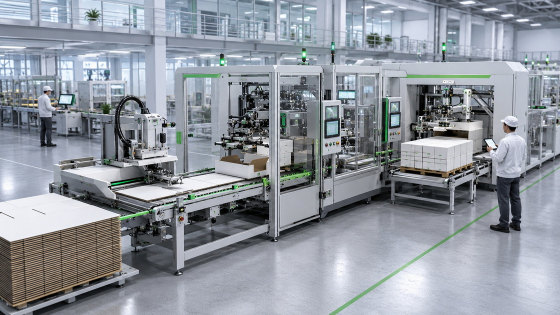 Paper Packaging Automation Line Paper Packaging Automation Line