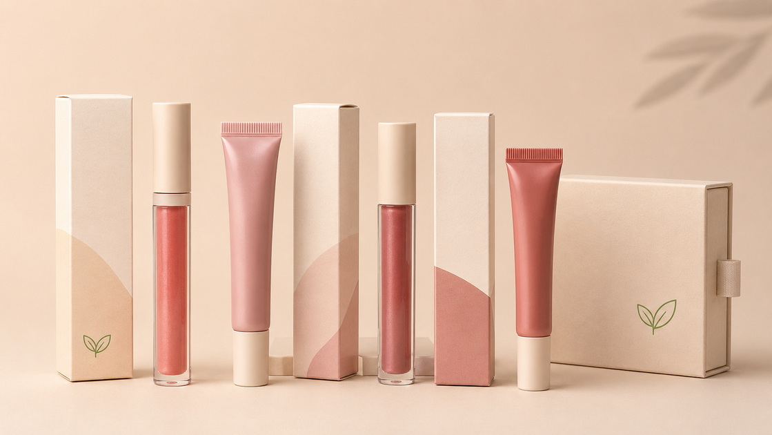 Hero Lip Gloss Paper Packaging Hero Lip Gloss Paper Packaging