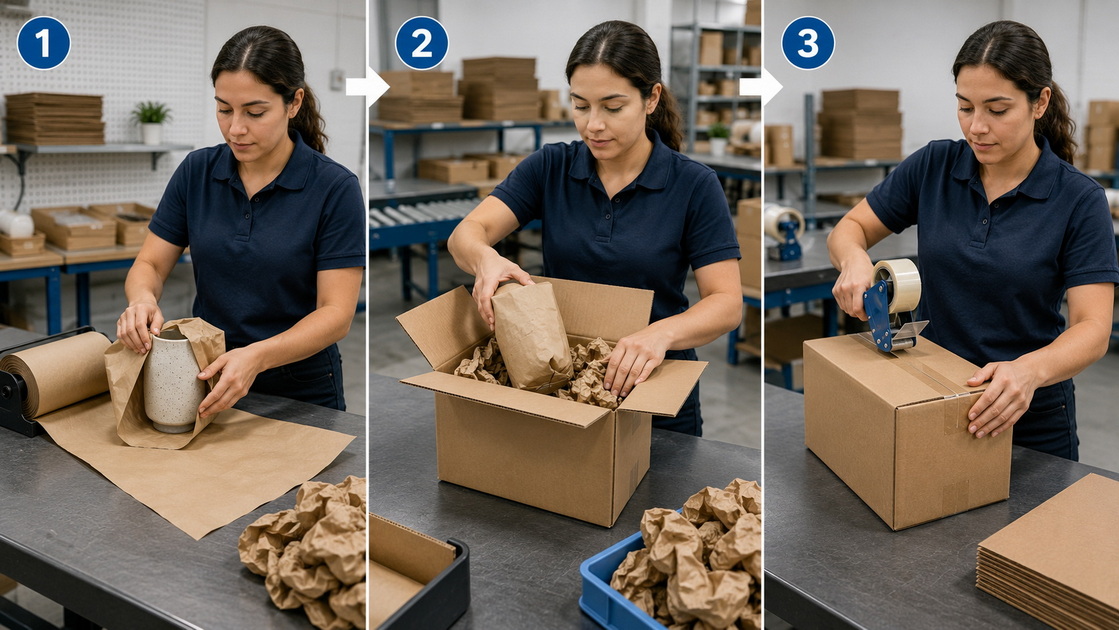 Paper Packaging Process Paper Packaging Process