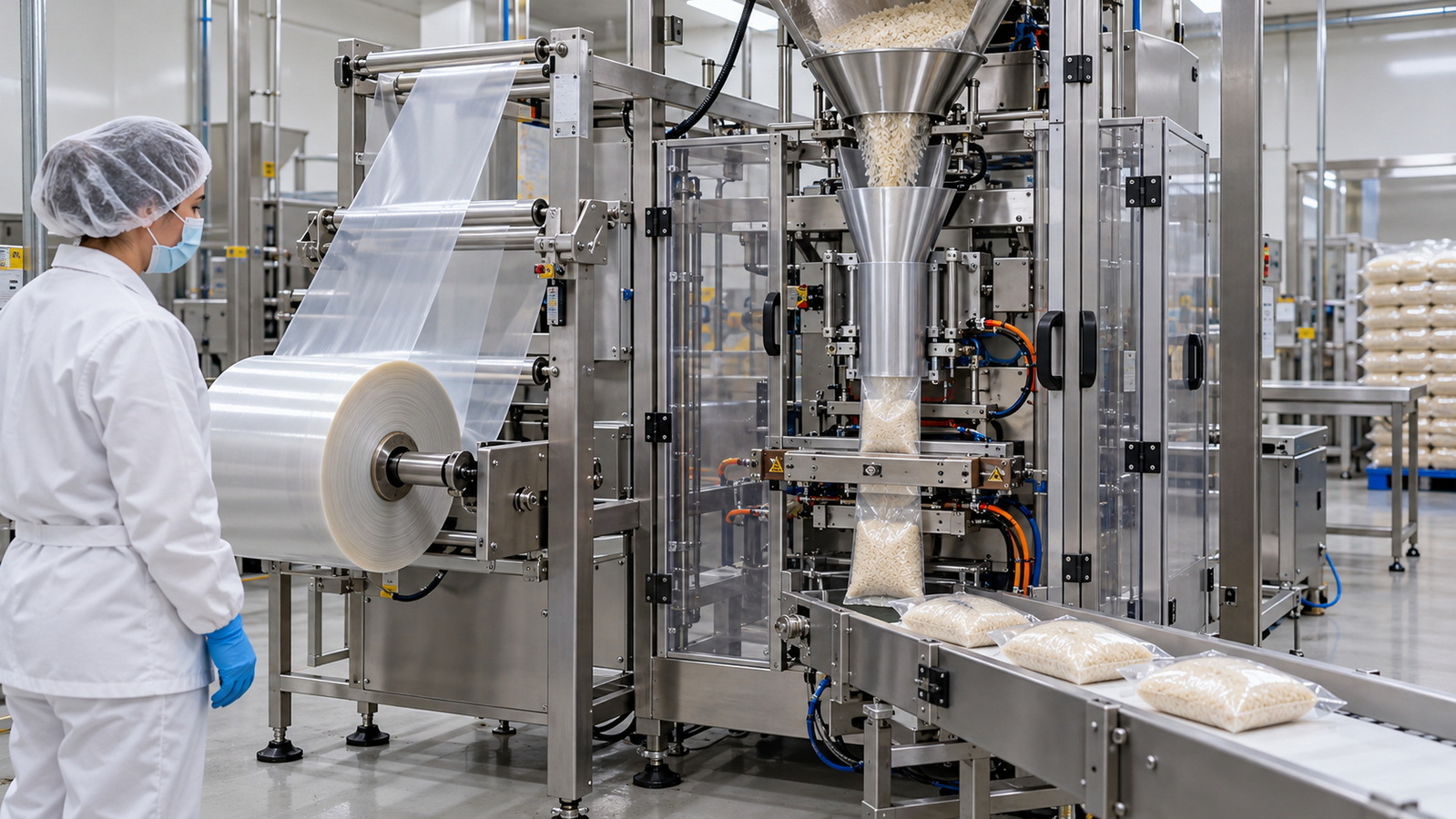 Rice Packaging Film and Machine Compatibility Rice Packaging Film and Machine Compatibility