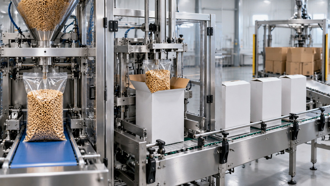 Cereal Bag In Box Packaging Line Cereal Bag In Box Packaging Line