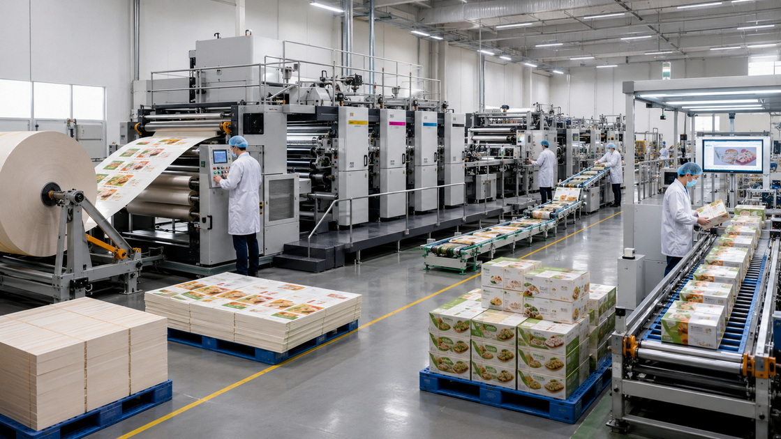 Food Box Manufacturing Process Food Box Manufacturing Process