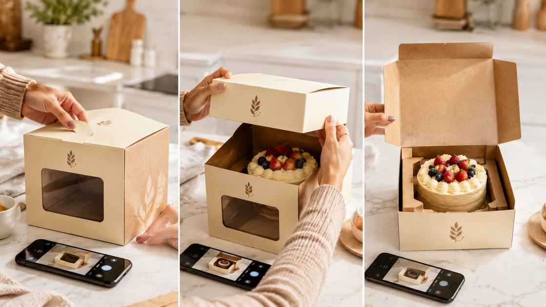 Bakery Packaging Unboxing Experience Bakery Packaging Unboxing Experience