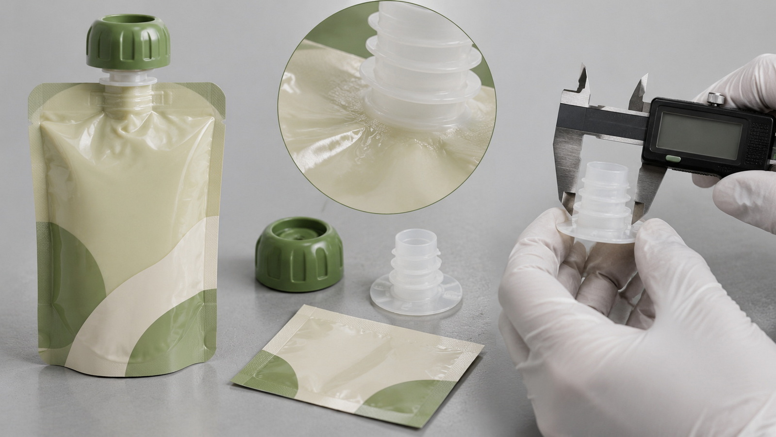 Baby Food Pouch And Fitment Verification Baby Food Pouch And Fitment Verification