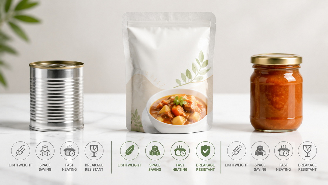 Retort Pouches Compared With Cans And Jars Retort Pouches Compared With Cans And Jars