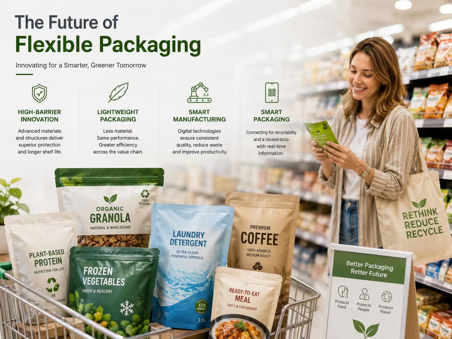 The development of flexible packaging The development of flexible packaging