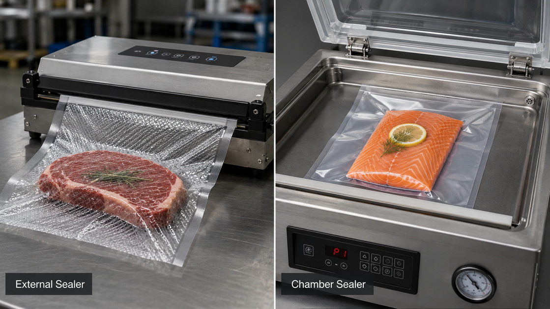 External And Chamber Vacuum Sealer Comparison External And Chamber Vacuum Sealer Comparison