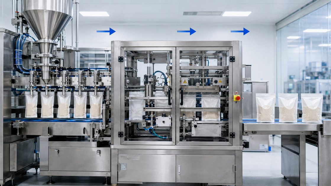 Heat Seal Pouch Packaging Process Heat Seal Pouch Packaging Process