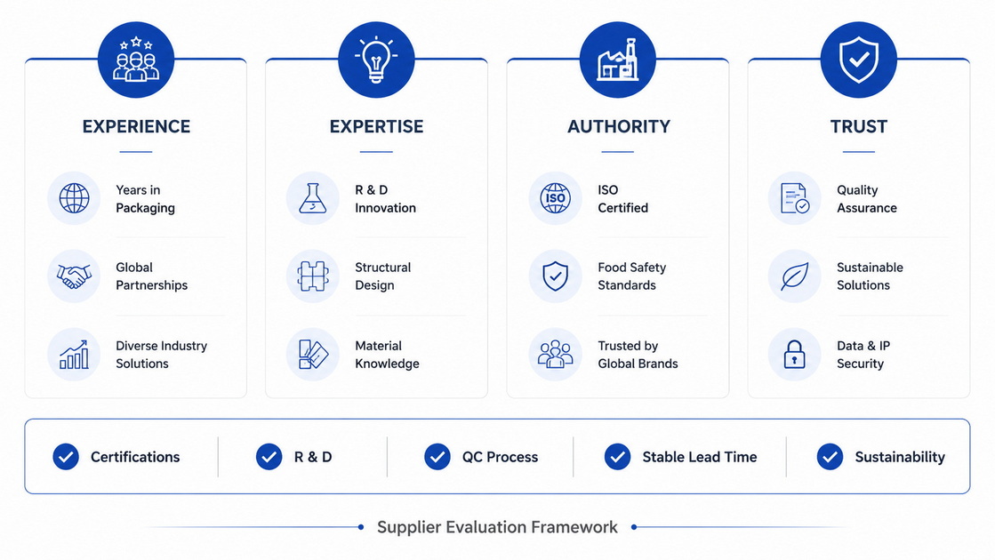 Flexible Supplier Evaluation Matrix Flexible Supplier Evaluation Matrix