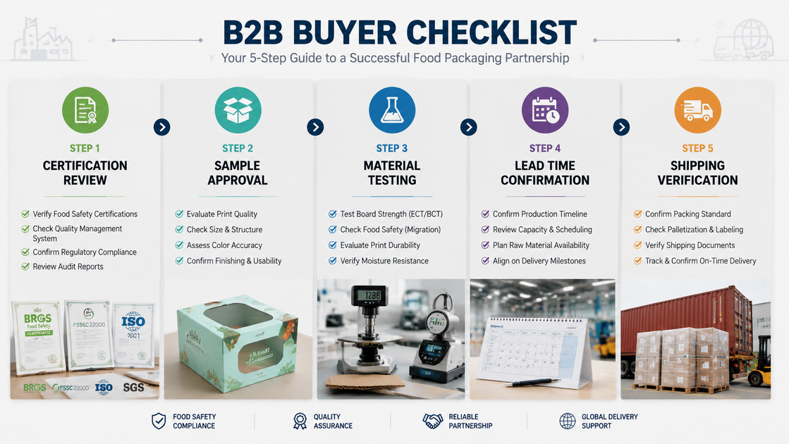 Food Packaging Buyer Checklist Food Packaging Buyer Checklist