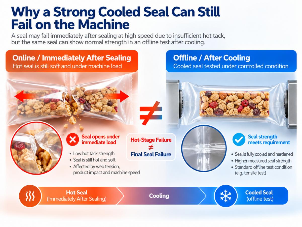 hot stage failure vs final seal test hot stage failure vs final seal test