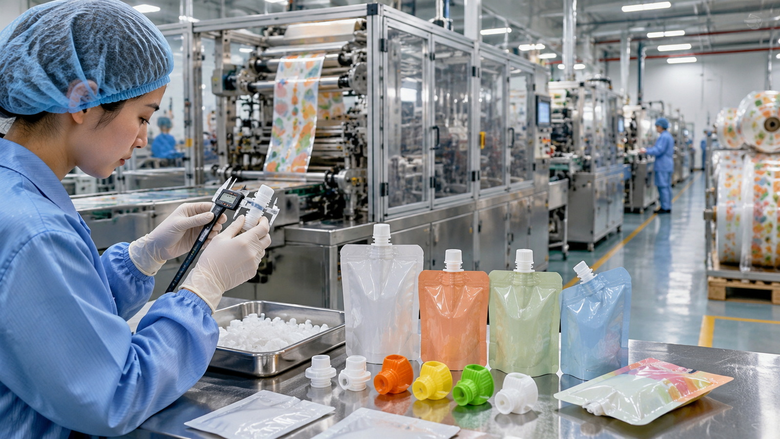 Baby Food Pouch Manufacturing And Quality Inspection Baby Food Pouch Manufacturing And Quality Inspection