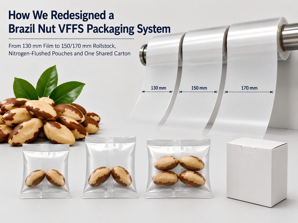How We Redesigned a Brazil Nut VFFS Packaging System How We Redesigned a Brazil Nut VFFS Packaging System