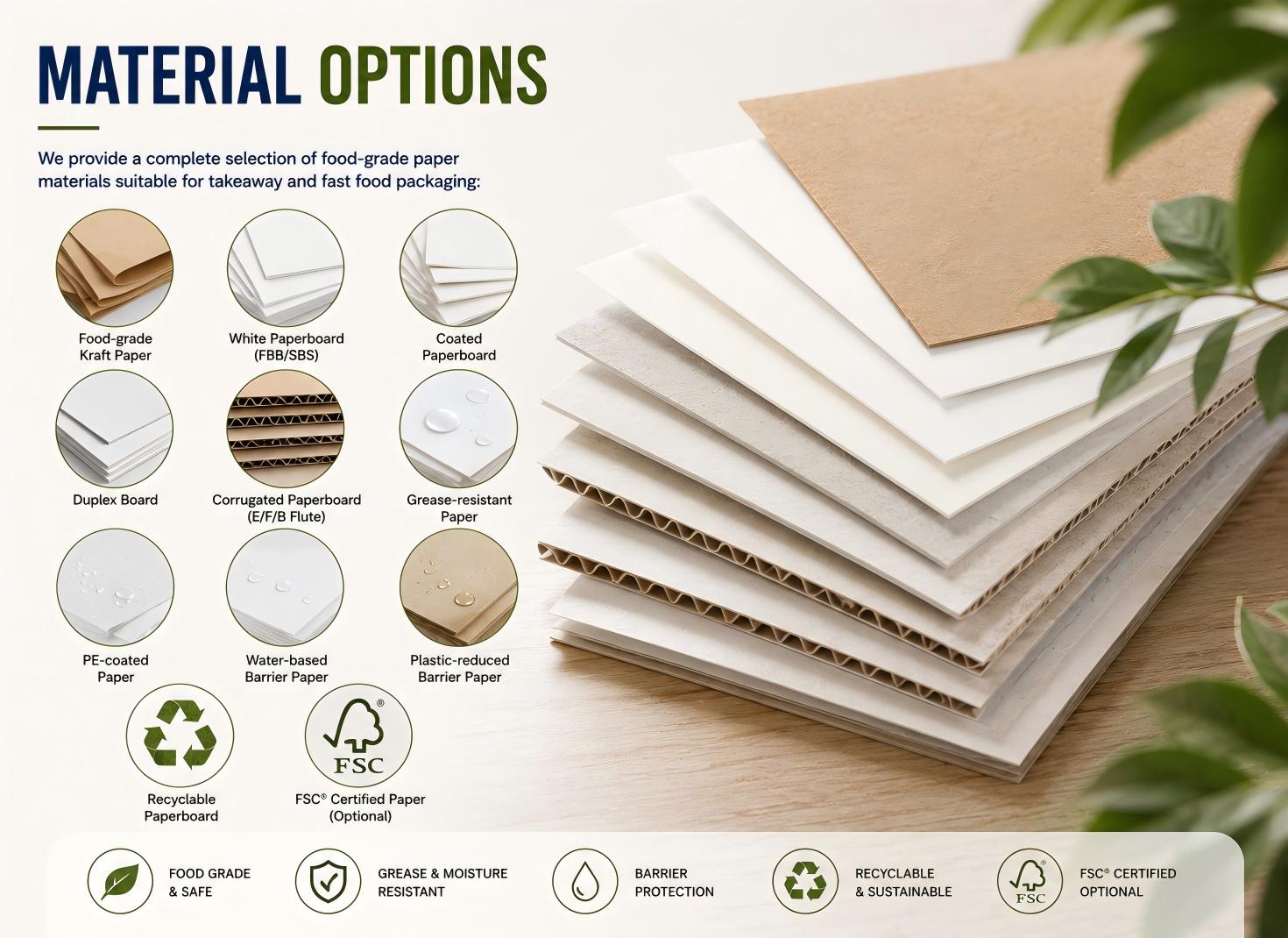 Selection of Packaging Materials for Food Takeout Selection of Packaging Materials for Food Takeout