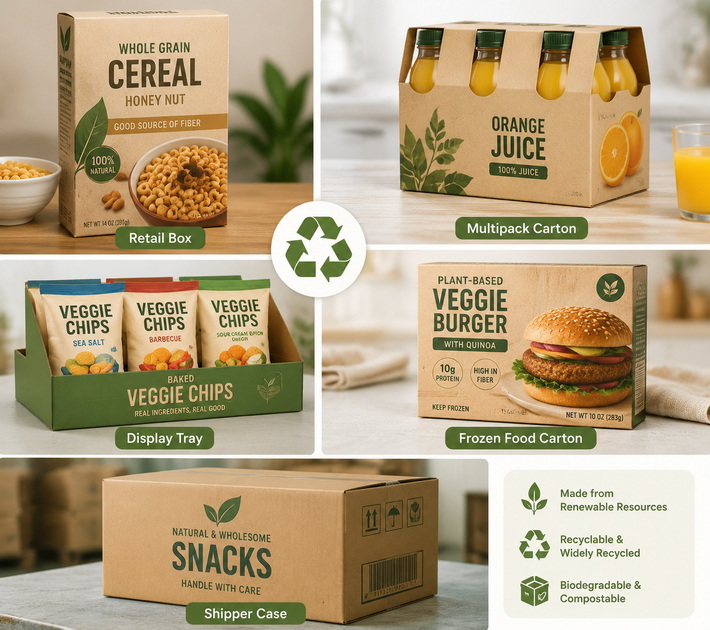 Paper Packaging Types For Food Brands Paper Packaging Types For Food Brands
