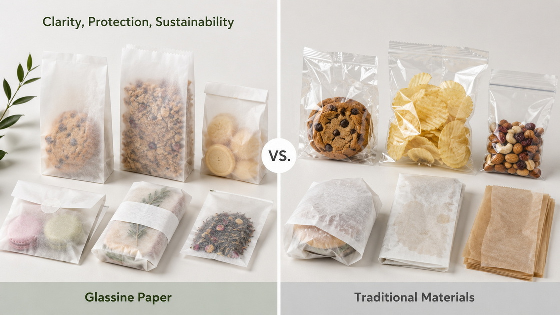 Glassine Versus Conventional Packaging Glassine Versus Conventional Packaging