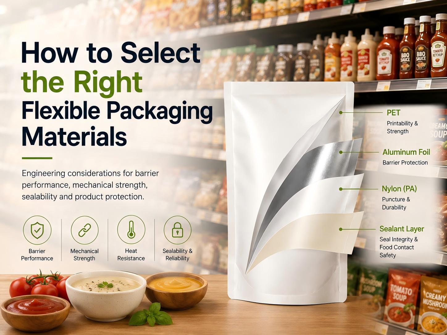 How to Select the Right Flexible Packaging Materials How to Select the Right Flexible Packaging Materials