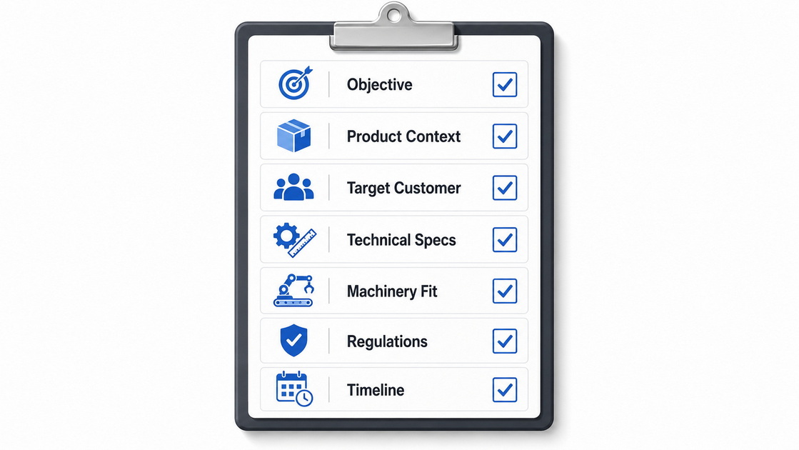 Packaging Brief Checklist Packaging Brief Checklist
