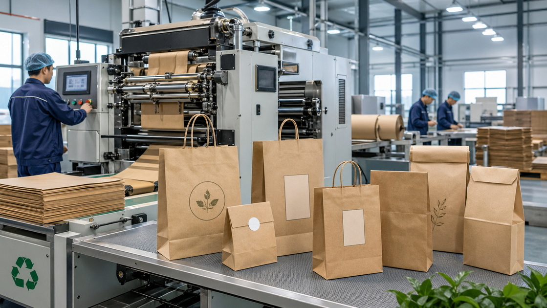 Kraft Paper Bag Manufacturing Kraft Paper Bag Manufacturing
