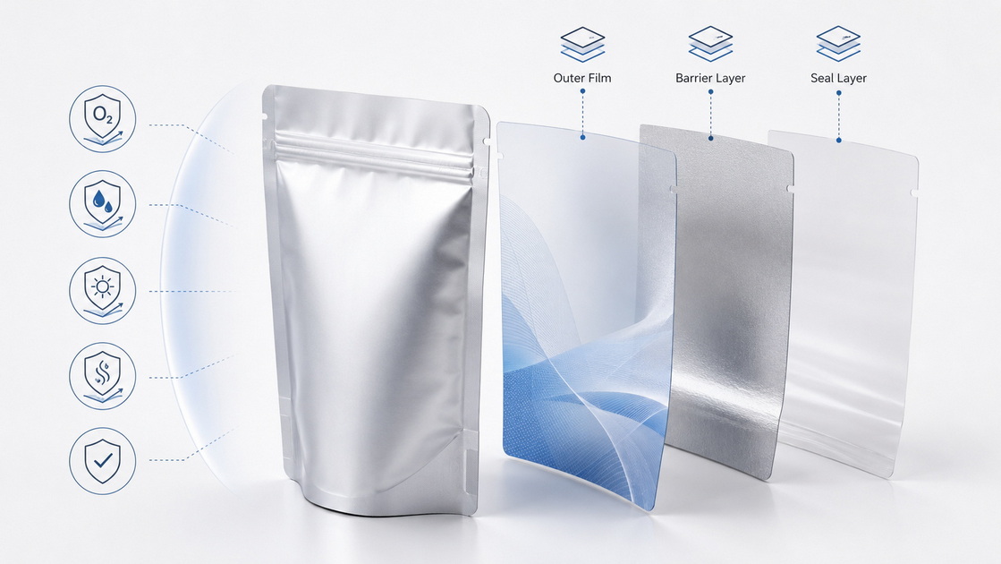 High Barrier Pouch Protection Layers High Barrier Pouch Protection Layers