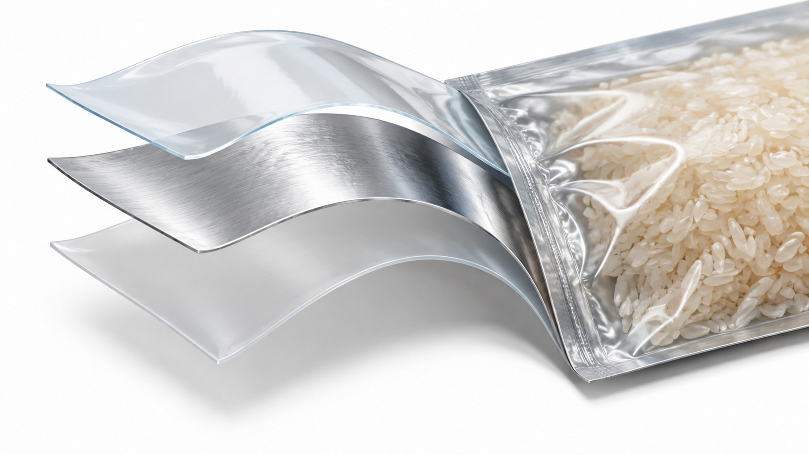 Rice Packaging Material Layer Detail Rice Packaging Material Layer Detail