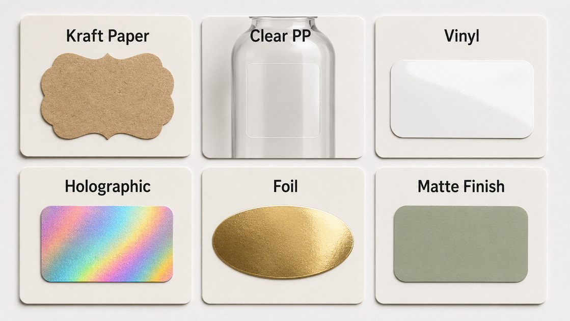Label Materials And Finishes Showcase Label Materials And Finishes Showcase