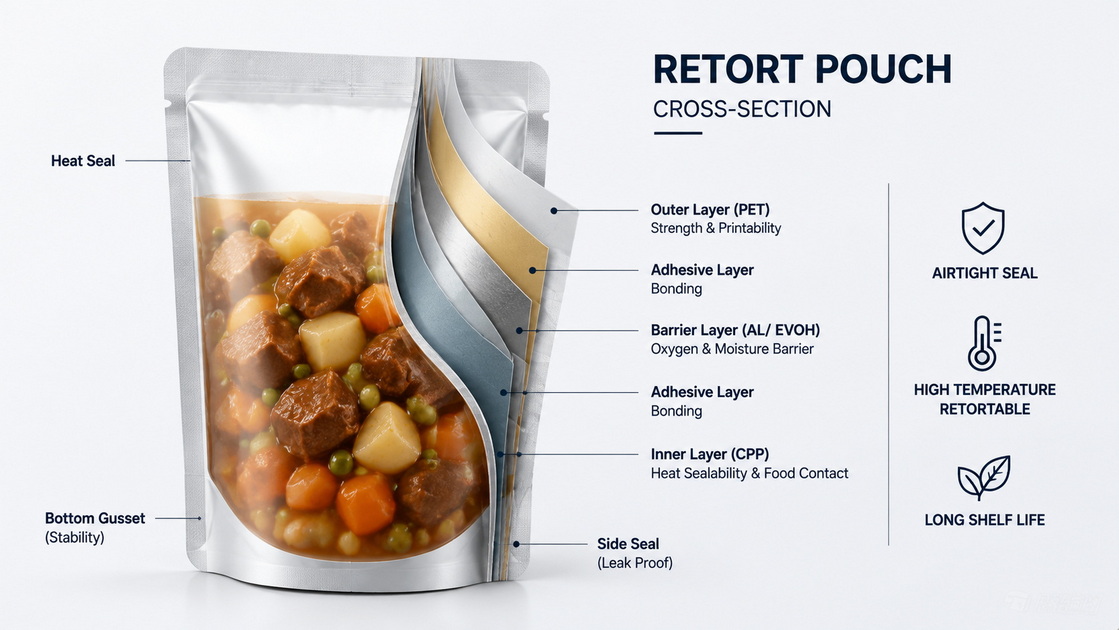 Retort Pouch Structure Retort Pouch Structure
