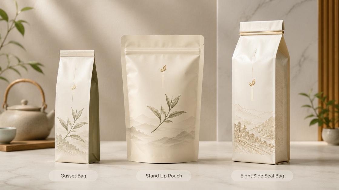 Tea Packaging Size Comparison Chart Tea Packaging Size Comparison Chart