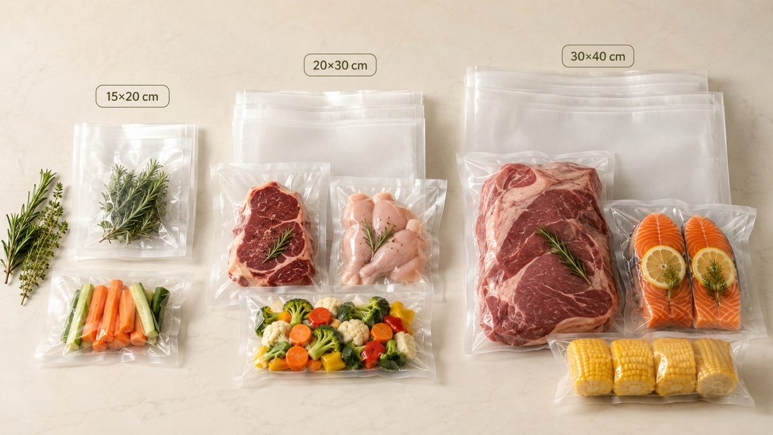 Vacuum Bag Size Selection Guide Vacuum Bag Size Selection Guide